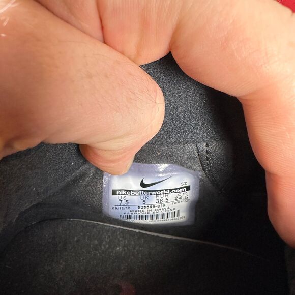 Nike Dunk Sky Hi Hidden Wedge University Red 528899-016 Shoes Womens Size 7.5‎ - Picture 9 of 9